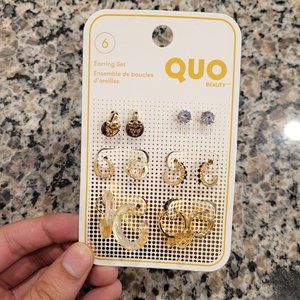 Quo Beauty 6 PIECE EARRING SET LIMITED EDITION LUNAR NEW YEAR